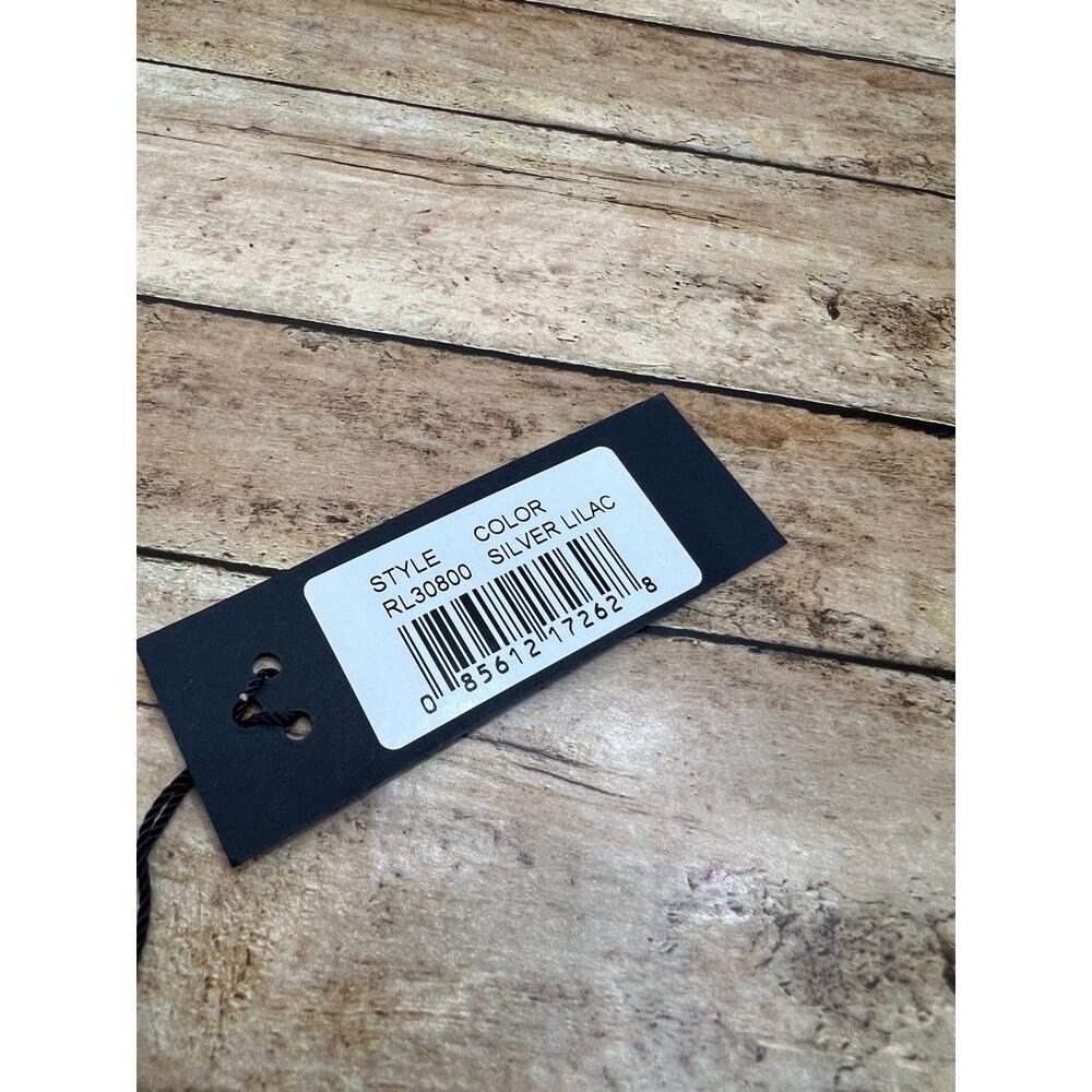 La Regale Rectangular Silver Chain Clutch Shoulde… - image 8